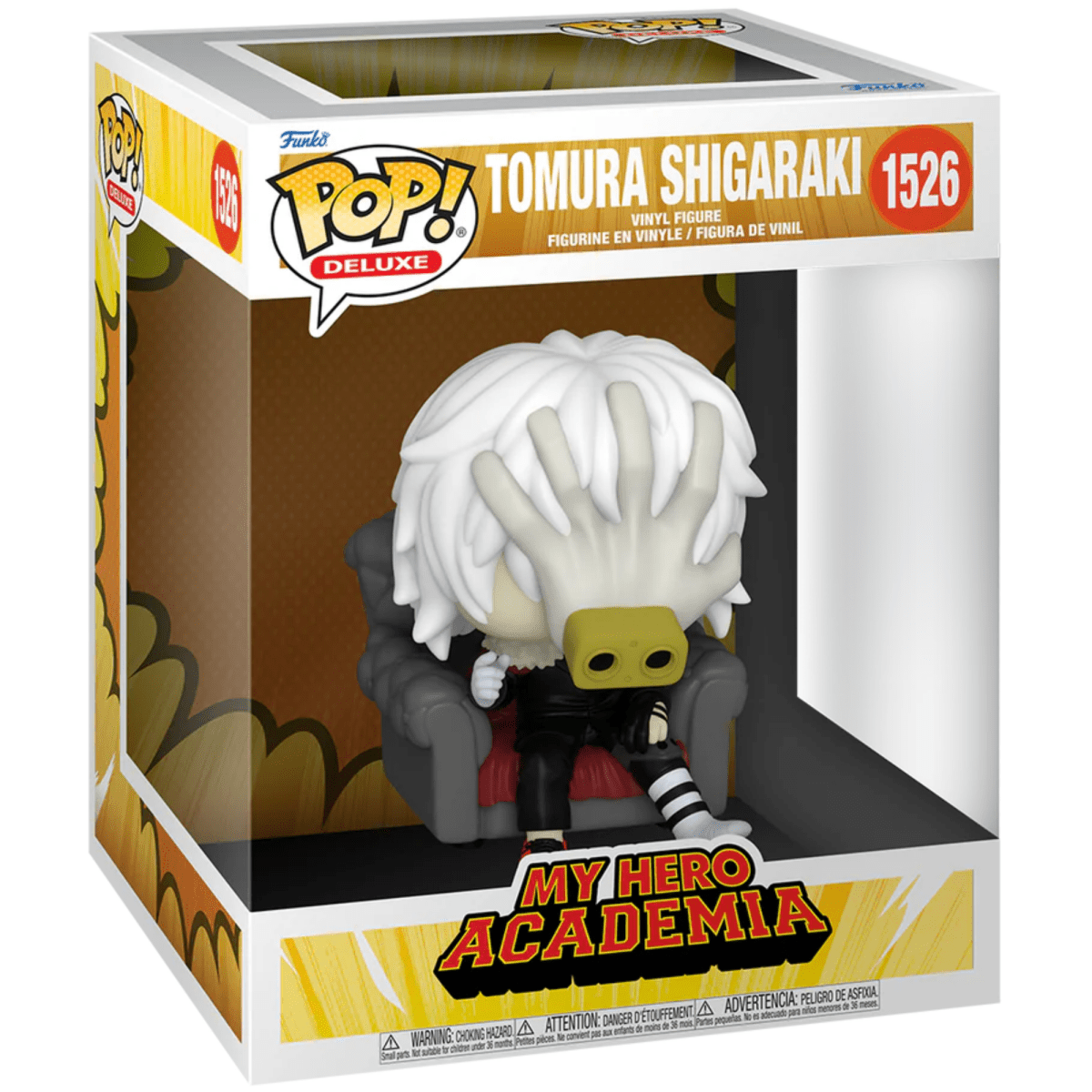 My Hero Academia - 6" Tomura Shigaraki in Chair #1526 - Funko Pop! Deluxe Vinyl Anime - Persona Toys