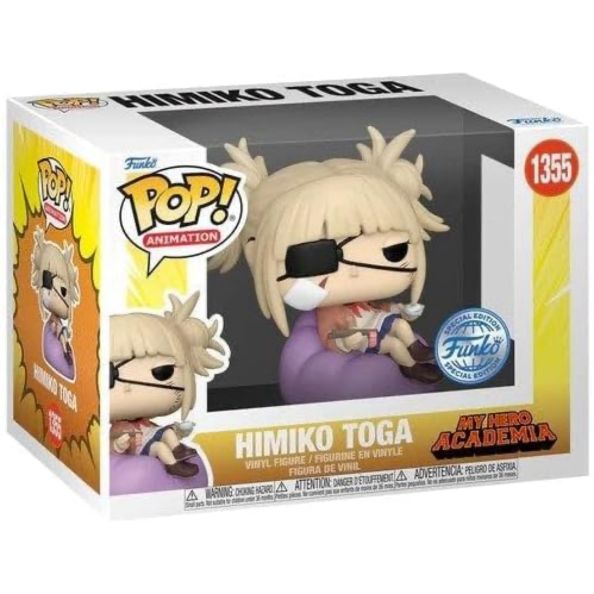 My Hero Academia - Himiko Toga [w/ Sushi] (Special Edition) 1355 - Funko Pop! Vinyl Anime - Persona Toys