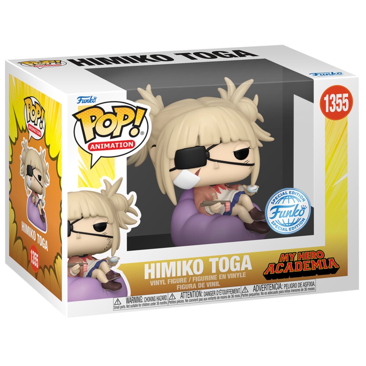 My Hero Academia - Himiko Toga [w/ Sushi] (Special Edition) #1355 - Funko Pop! Vinyl Anime - Persona Toys