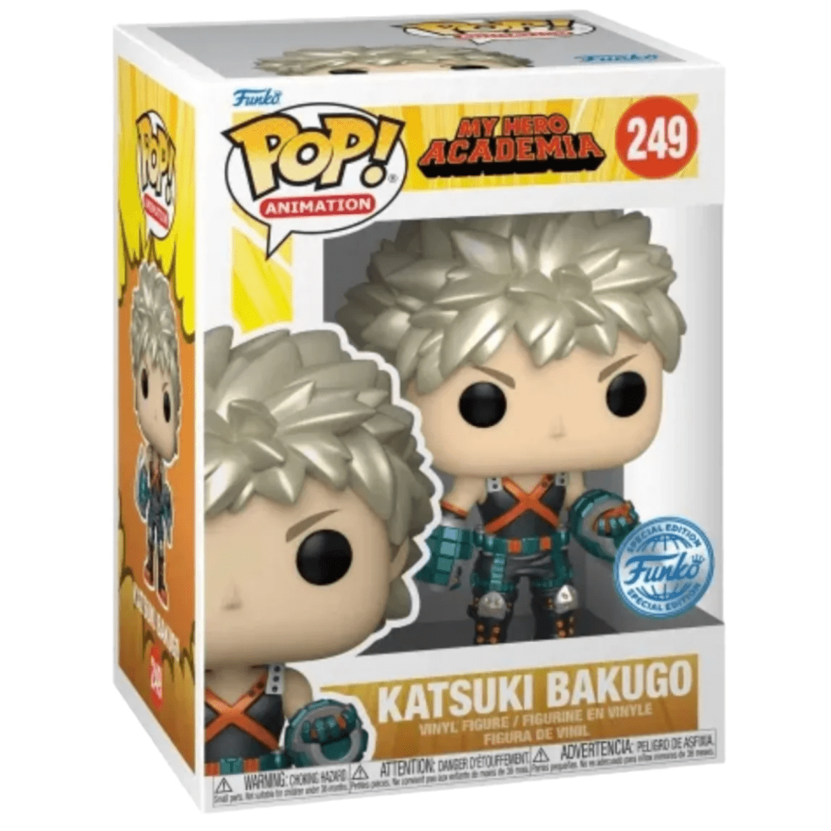 My Hero Academia - Katsuki [Bakugo] (Metallic Special Edition) #249 - Funko Pop! Vinyl Anime - Persona Toys