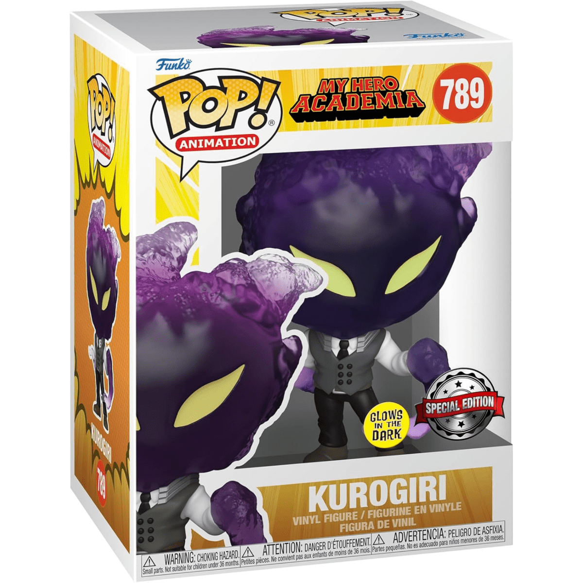 My Hero Academia - Kurogiri (Glow Special Edition) 789 - Funko Pop! Vinyl Anime - Persona Toys