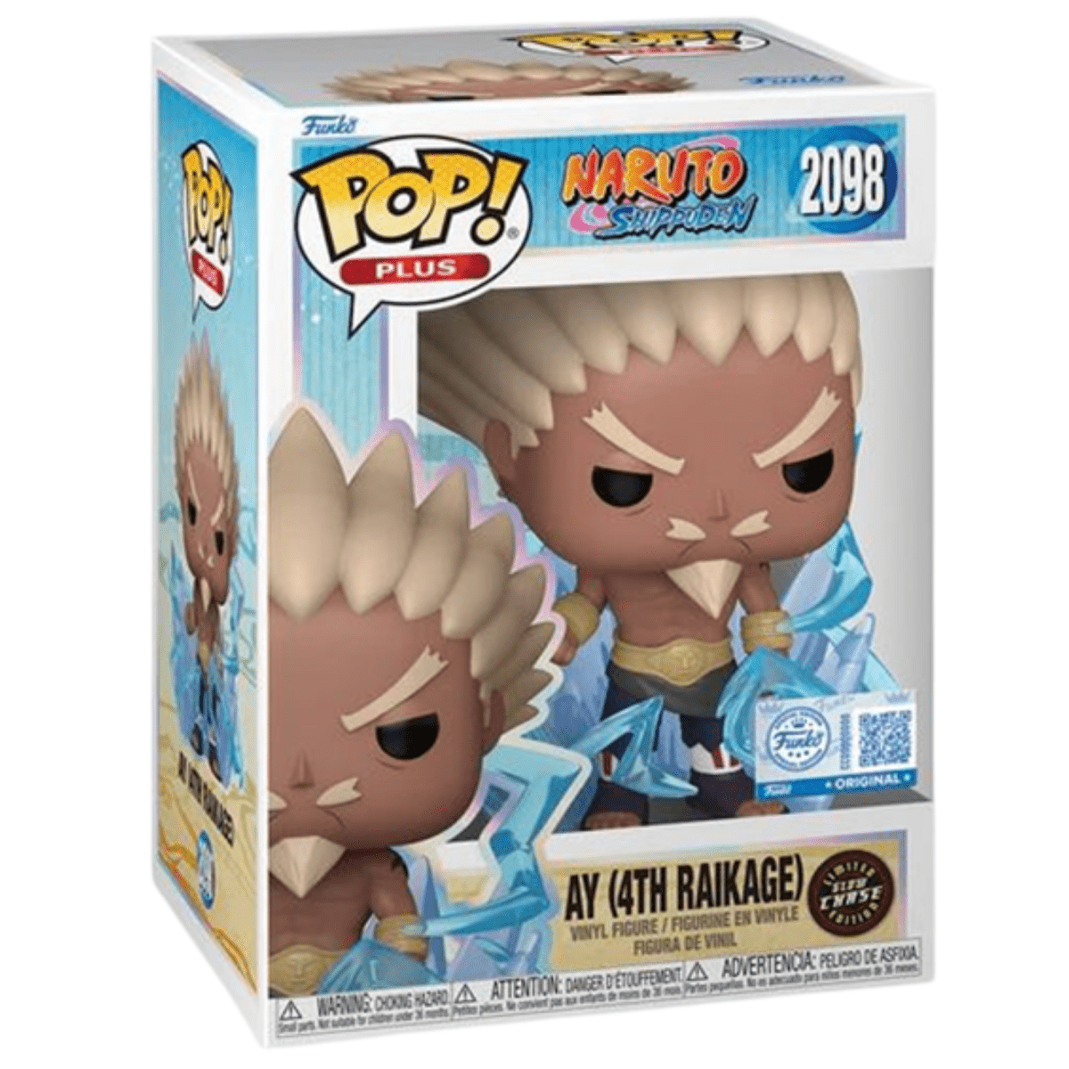 Naruto Shippuden - Ay (4th Raikage) (Glow Chase) (Special Edition) 2098 - Funko Pop! Vinyl Anime - Persona Toys