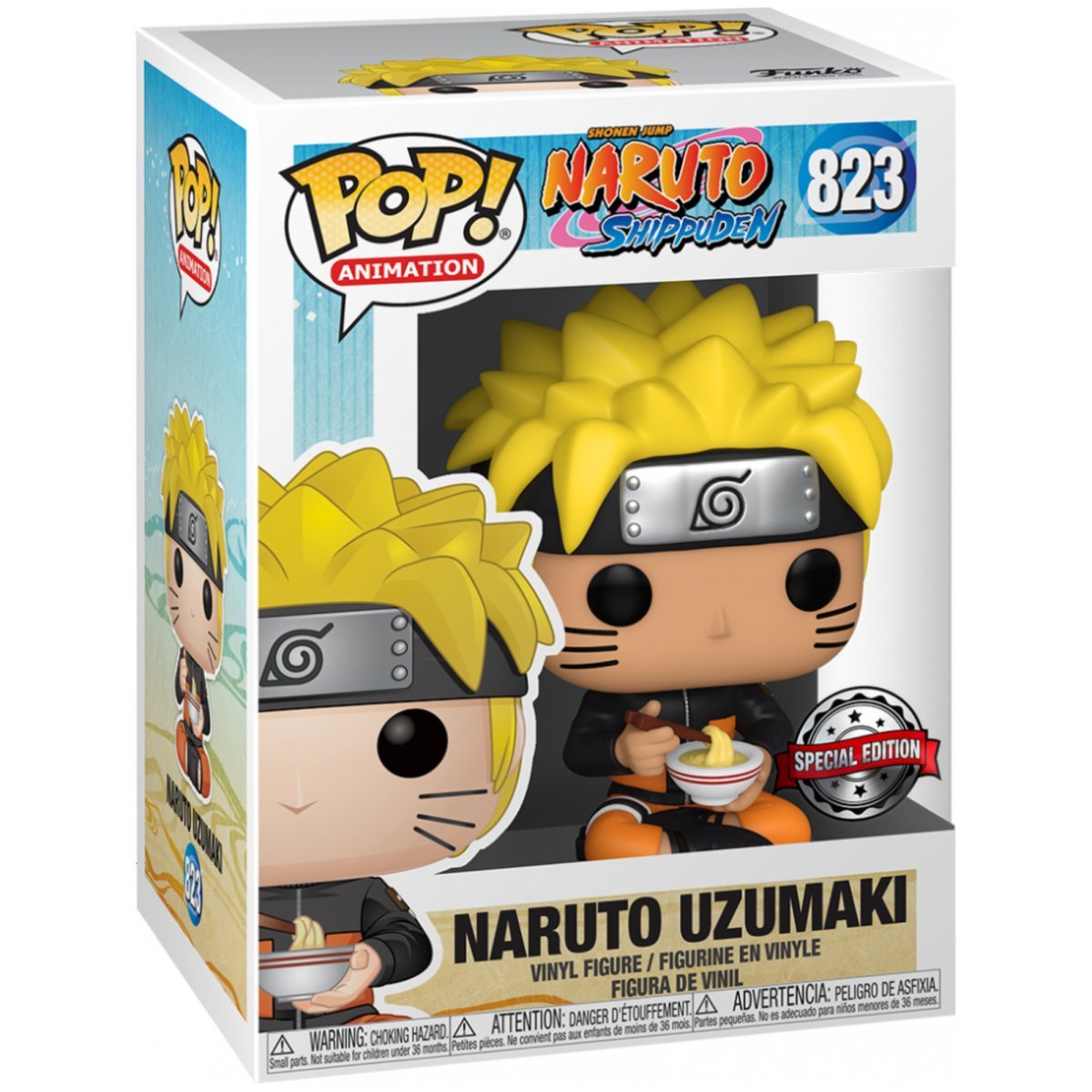 Naruto Shippuden - Naruto [Eating Noodles] (Special Edition) #823 - Funko Pop! Vinyl Anime - Persona Toys