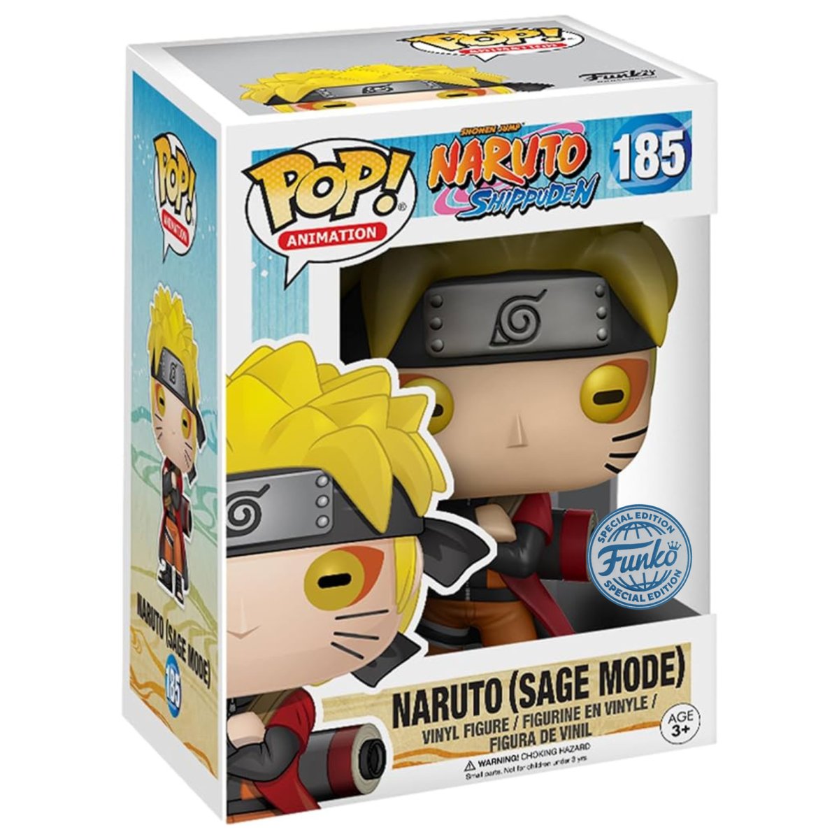 Naruto Shippuden - Naruto (Sage Mode) (Special Edition) #185 - Funko Pop! Vinyl Anime - Persona Toys