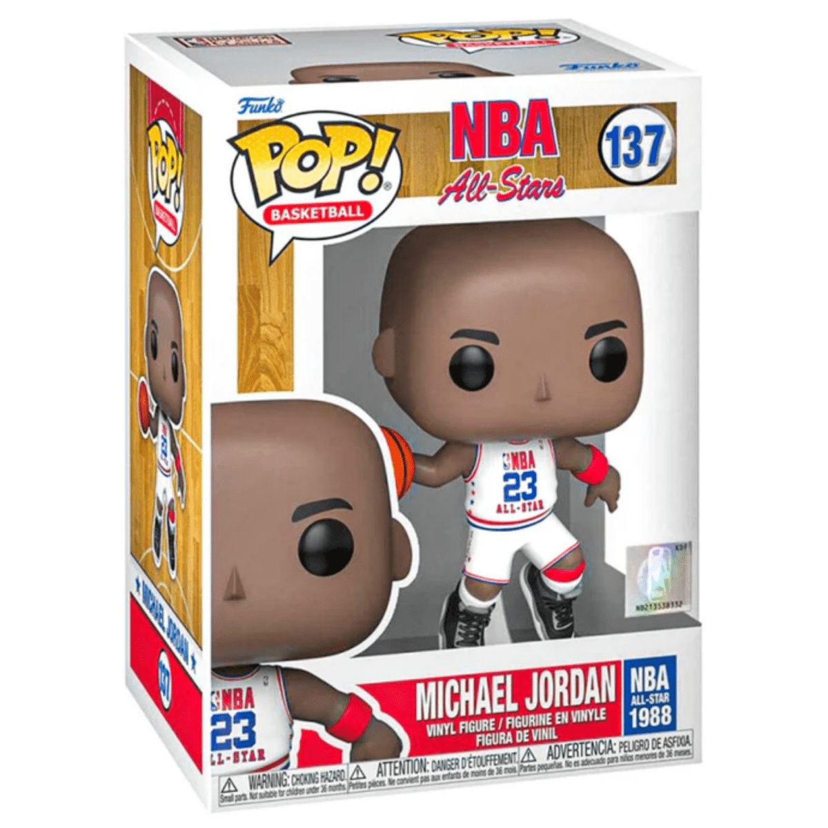 NBA All - Stars Basketball - Michael Jordan [1988] 137 - Funko Pop! Vinyl Icons - Persona Toys