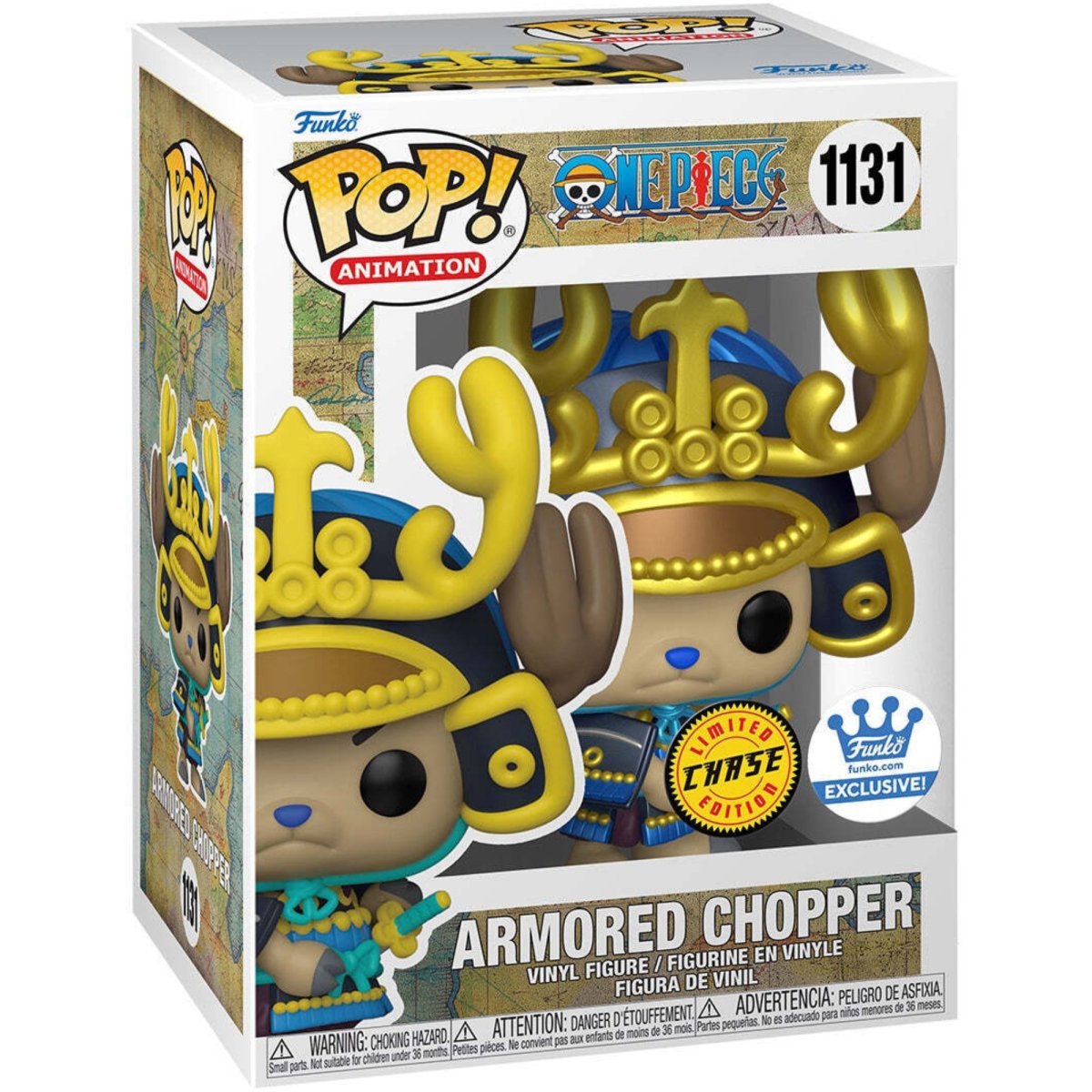 One Piece - Armored Chopper (Metallic Chase) (Funko Shop Exclusive) #1131 - Funko Pop! Vinyl Anime - Persona Toys