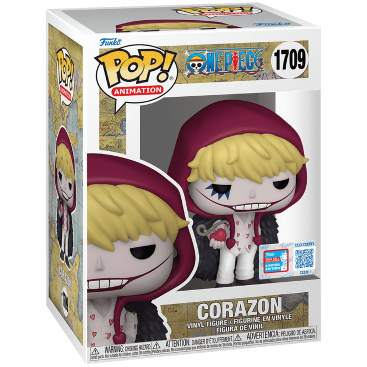 One Piece - Corazon (2024 Fall Convention Limited Edition) #1709 - Funko Pop! Vinyl Anime - Persona Toys