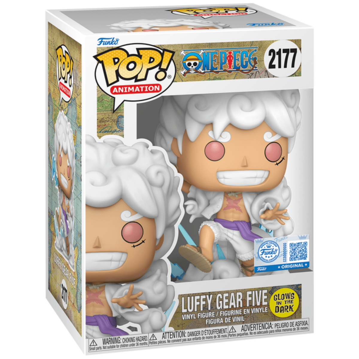 One Piece - Luffy Gear Five (Glow Special Edition) 2177 - Funko Pop! Vinyl Anime - Persona Toys