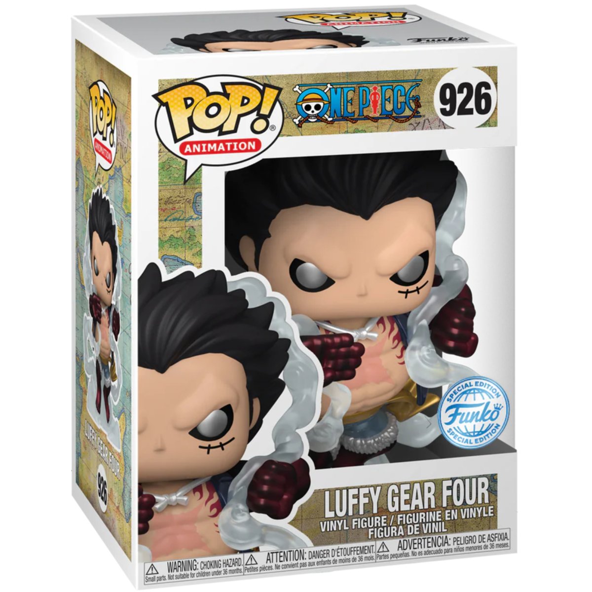 One Piece - Luffy Gear Four (Metallic Special Edition) #926 - Funko Pop! Vinyl Anime - Persona Toys