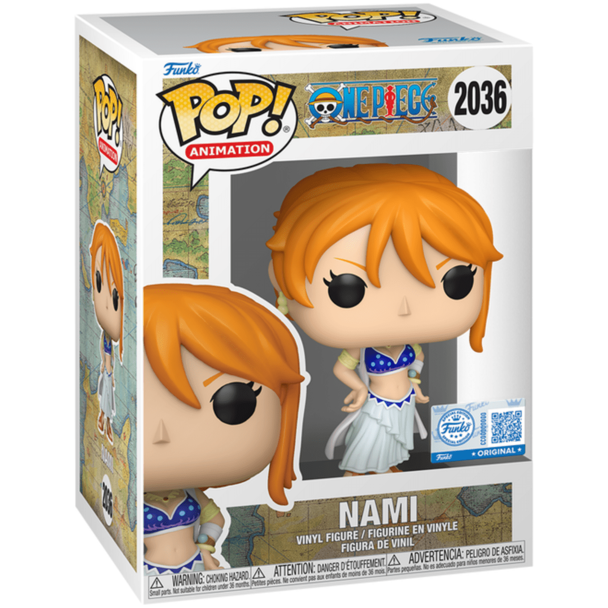 One Piece - Nami (Alabasta Arc) (Special Edition) #2036 - Funko Pop! V