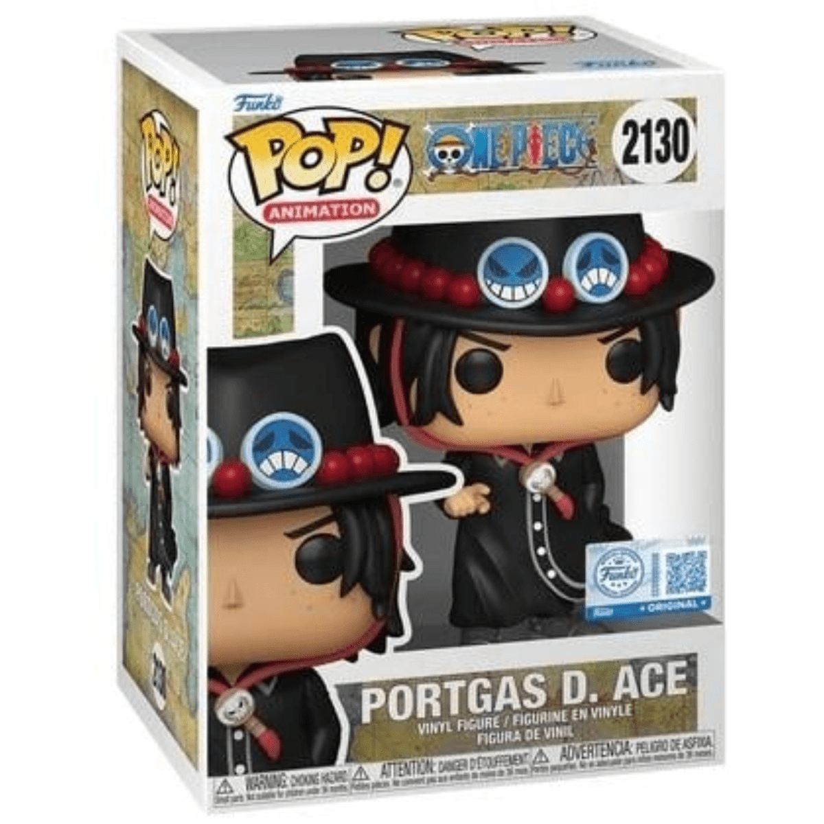 One Piece - Portgas. D. Ace (Intro) (Special Edition) 2130 - Funko Pop! Vinyl Anime - Persona Toys