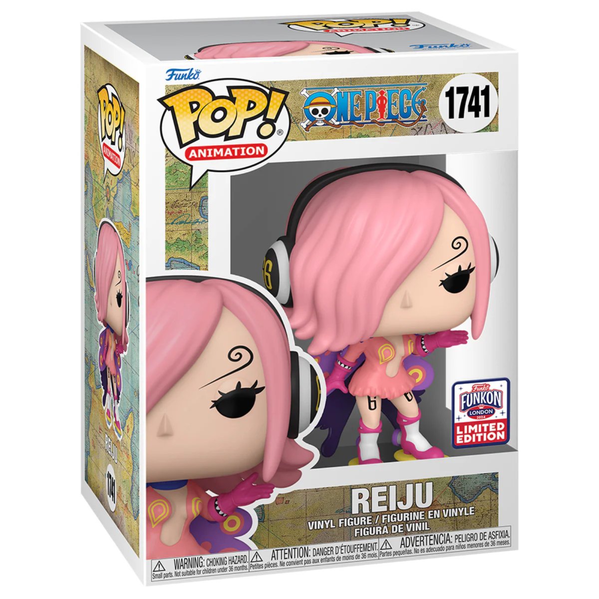 One Piece - Reiju Vinsmoke (Funkon London 2024 Limited Edition) #1741 - Funko Pop! Vinyl Anime - Persona Toys