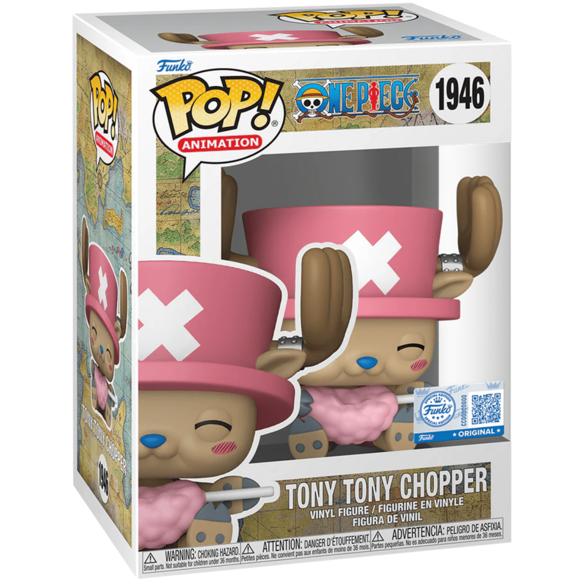 One Piece - Tony Tony Chopper [w/ Cotton Candy] (Special Edition) 1946 - Funko Pop! Vinyl Anime - Persona Toys