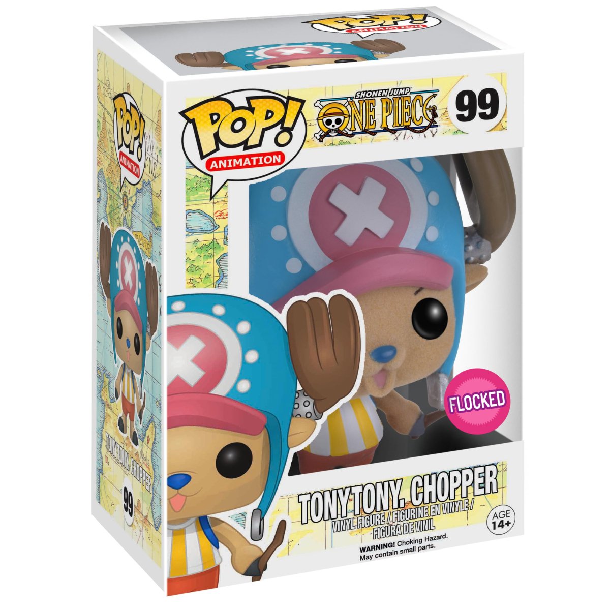 One Piece - TonyTony. Chopper (Flocked) #99 - Funko Pop! Vinyl Anime - Persona Toys