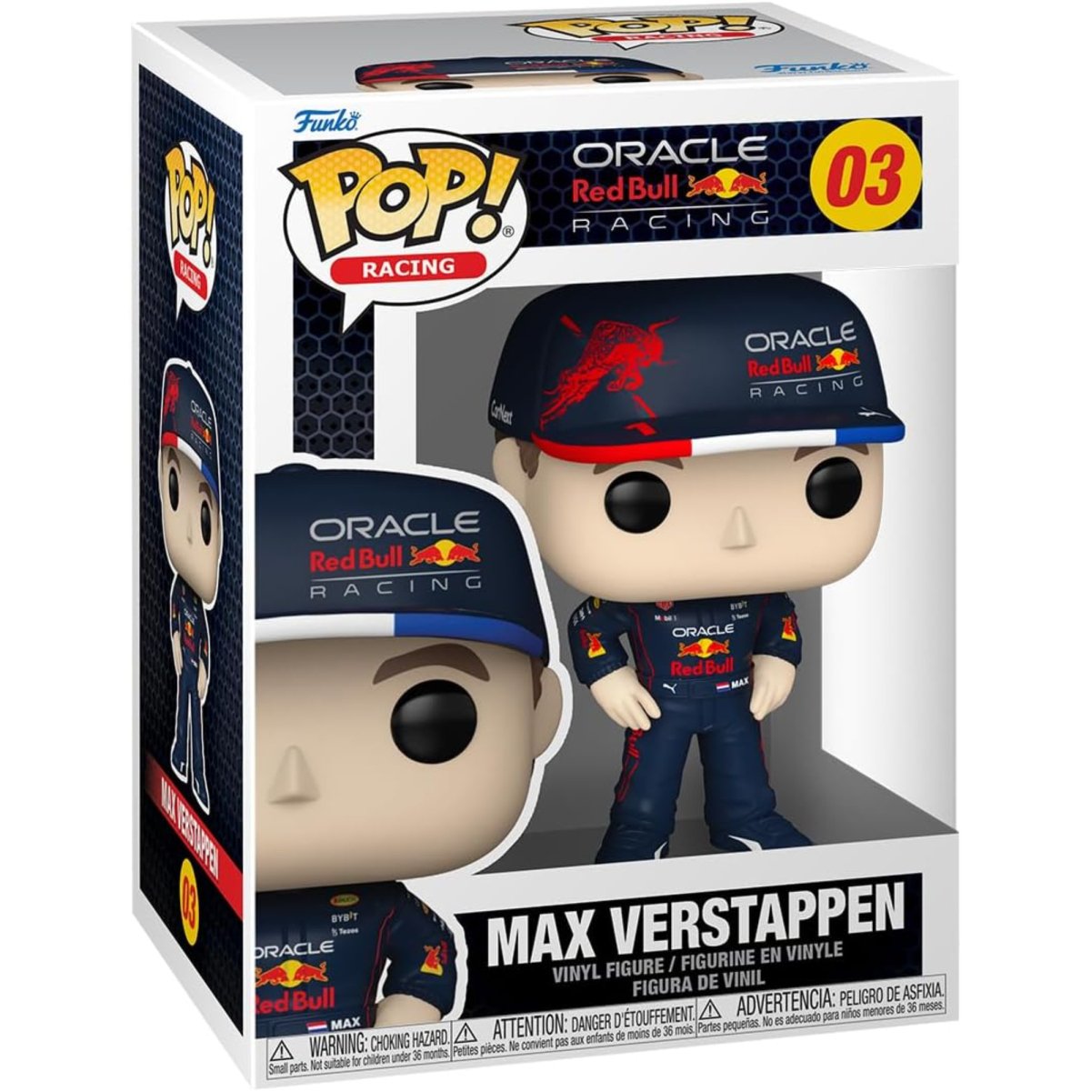 Oracle Red Bull Racing - Max Verstappen #03 - Funko Pop! Vinyl Icons - Persona Toys