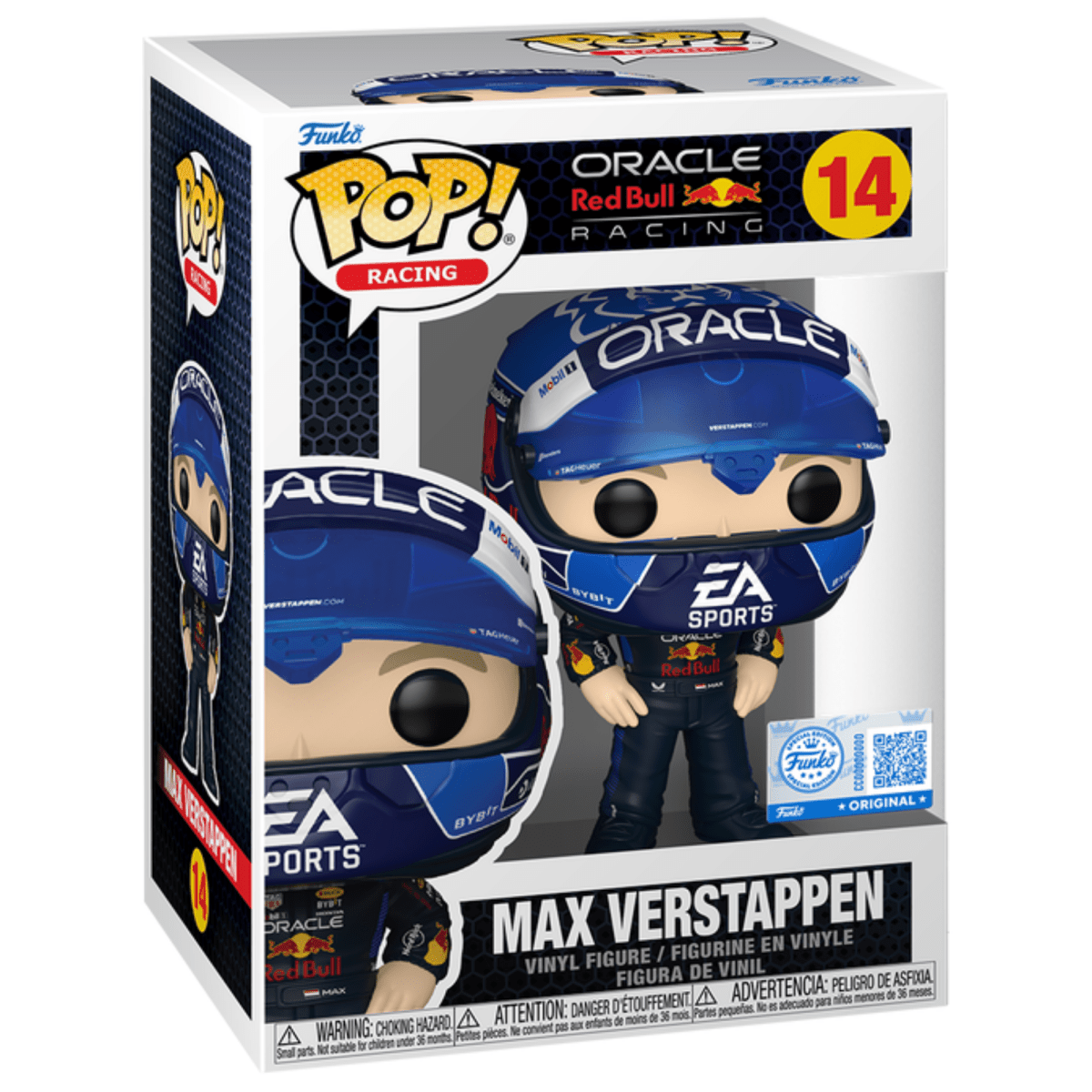 Oracle Red Bull Racing - Max Verstappen (w/ USA Helmet) (Special Edition) 14 - Funko Pop! Vinyl Icons - Persona Toys