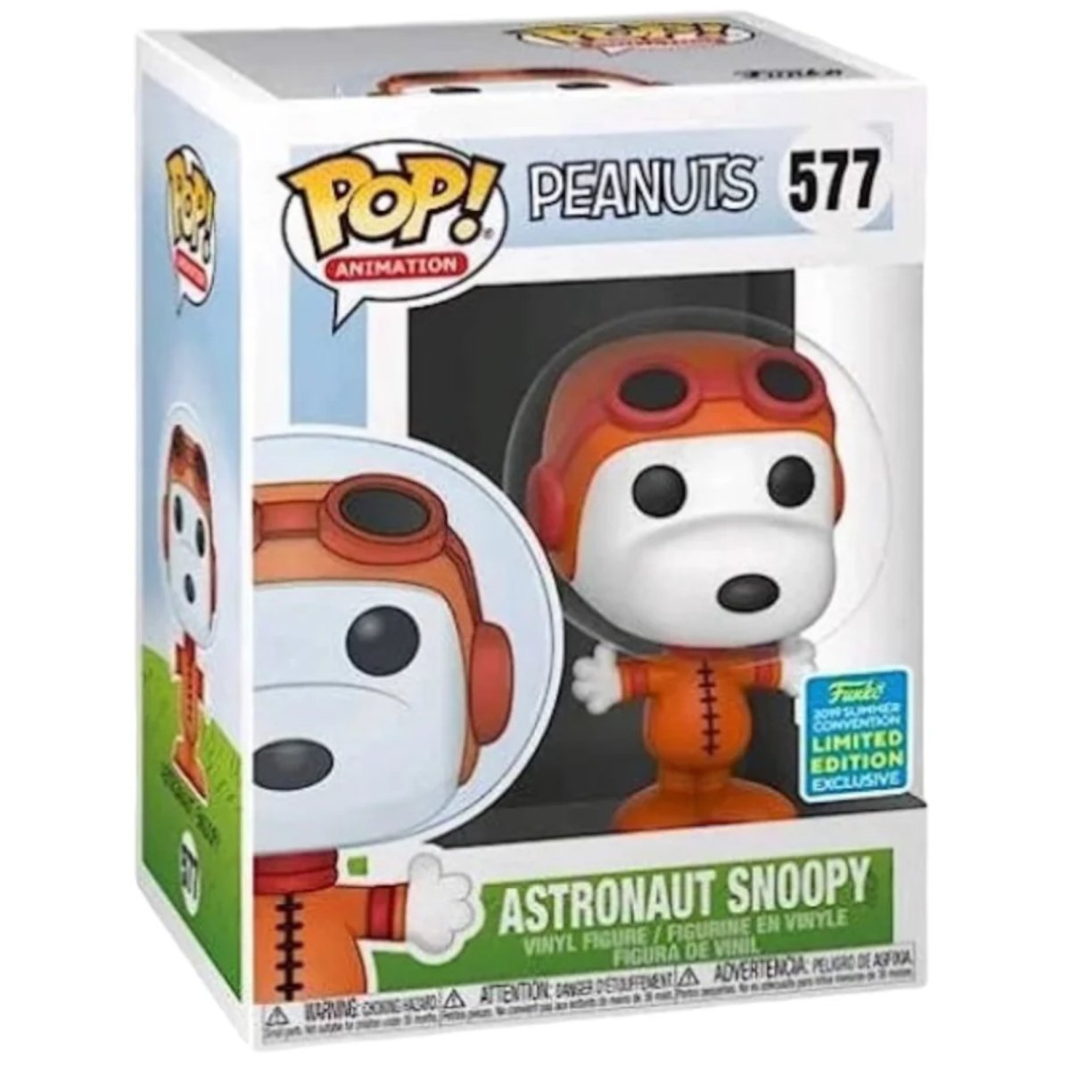 Peanuts - Astronaut Snoopy (2019 Summer Convention Limited Edition) #577 - Funko Pop! Vinyl Animation - Persona Toys