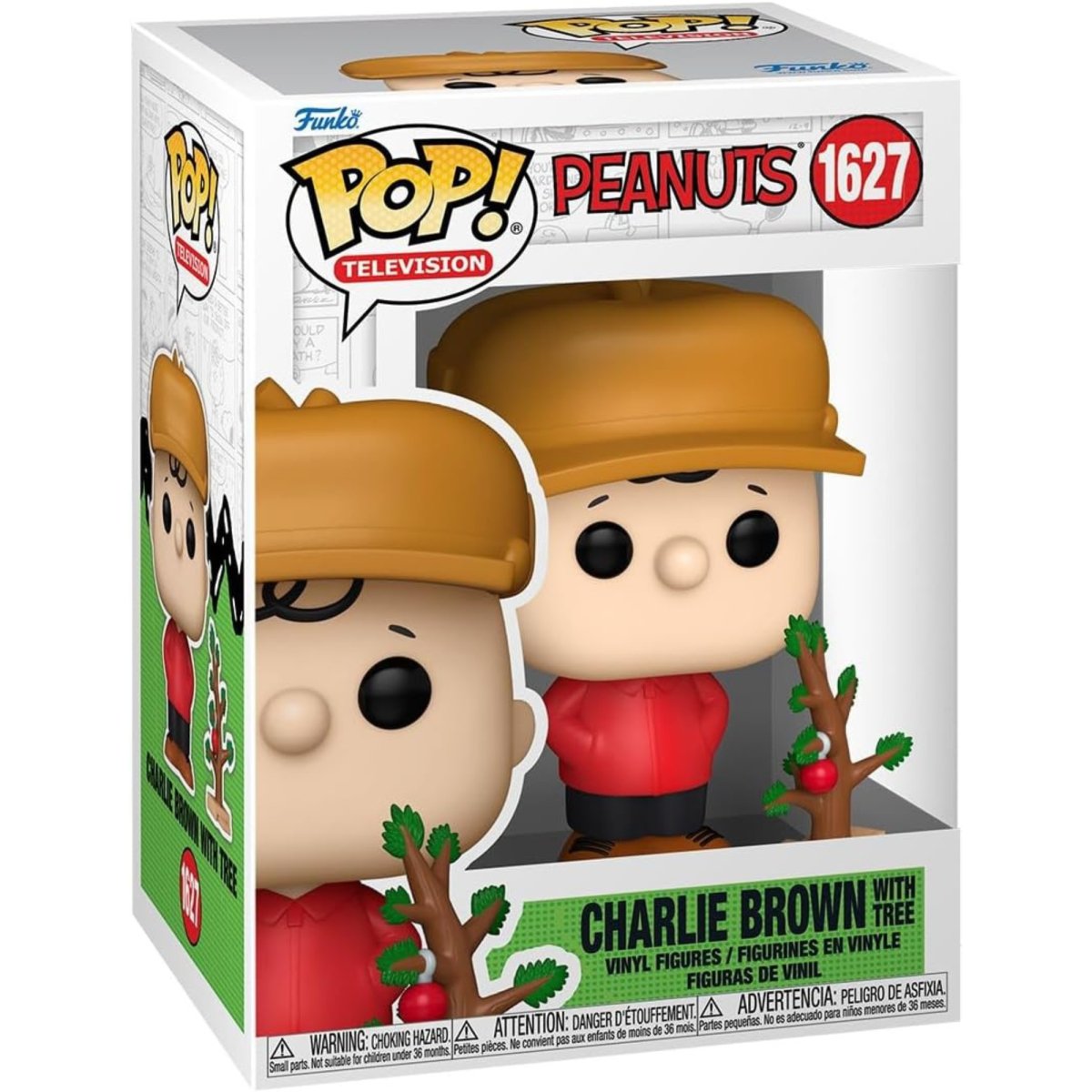 Peanuts - Charlie Brown with Tree #1627 - Funko Pop! Vinyl Animation - Persona Toys