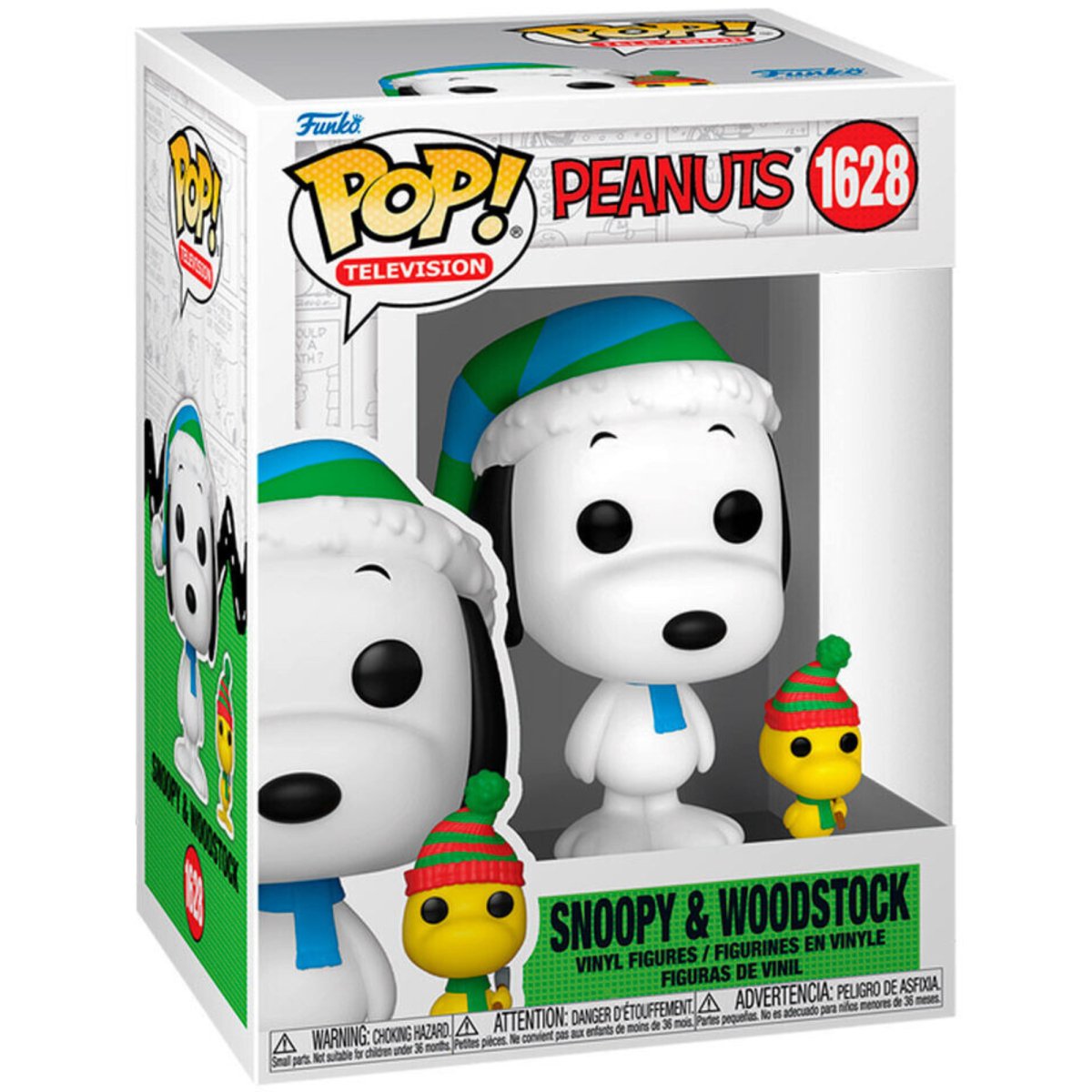 Peanuts - Snoopy & Woodstock #1628 - Funko Pop! Vinyl Animation - Persona Toys