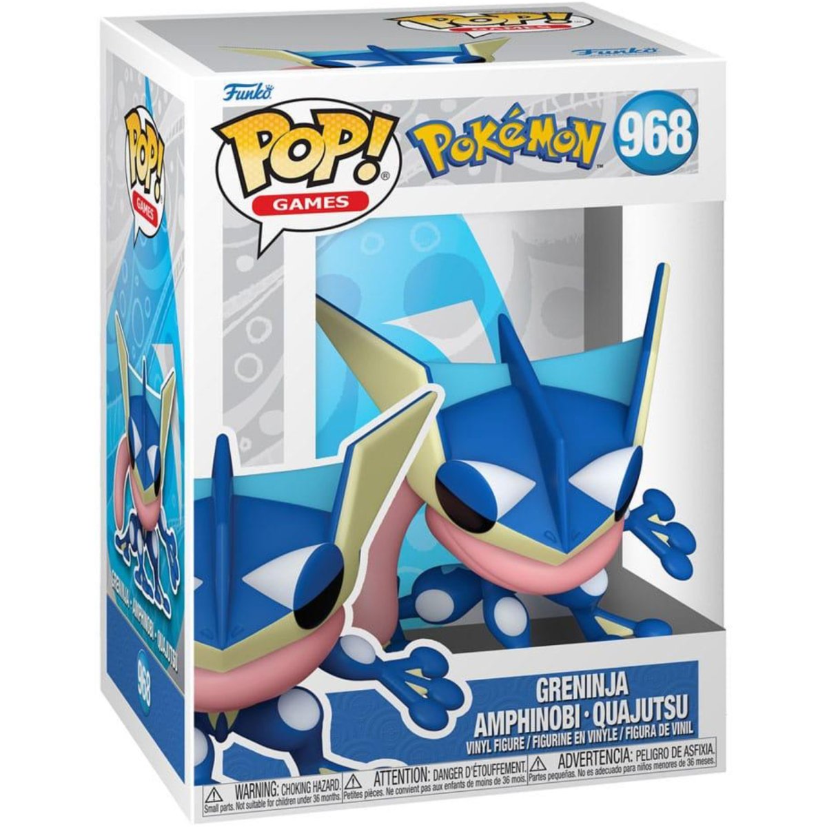 Pokemon - Greninja #968 - Funko Pop! Vinyl Games - Persona Toys