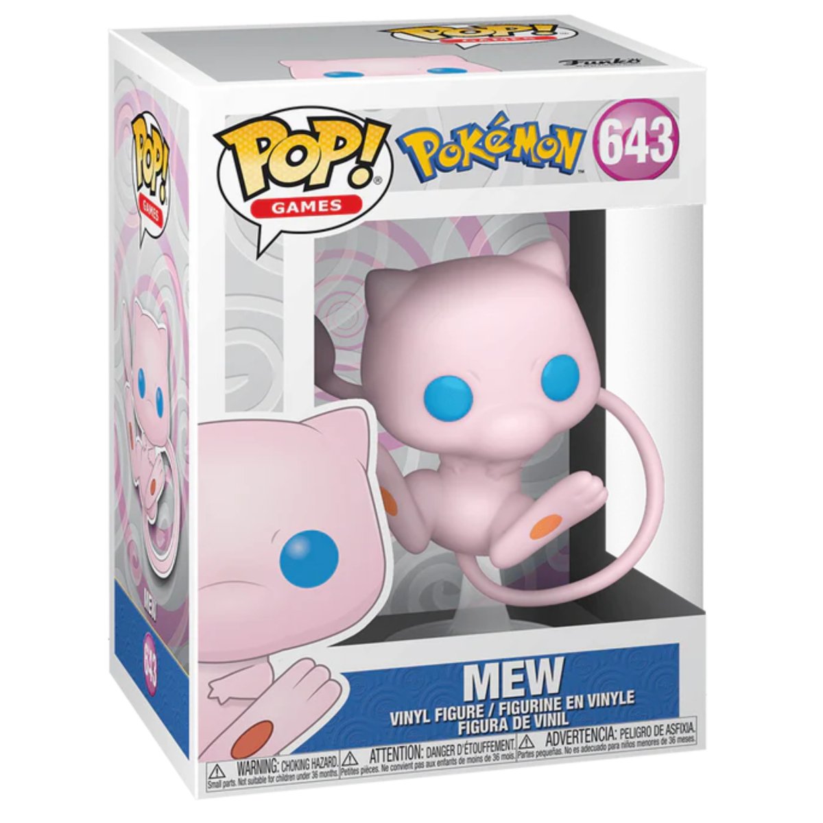 Pokemon - Mew #643 - Funko Pop! Vinyl Games - Persona Toys