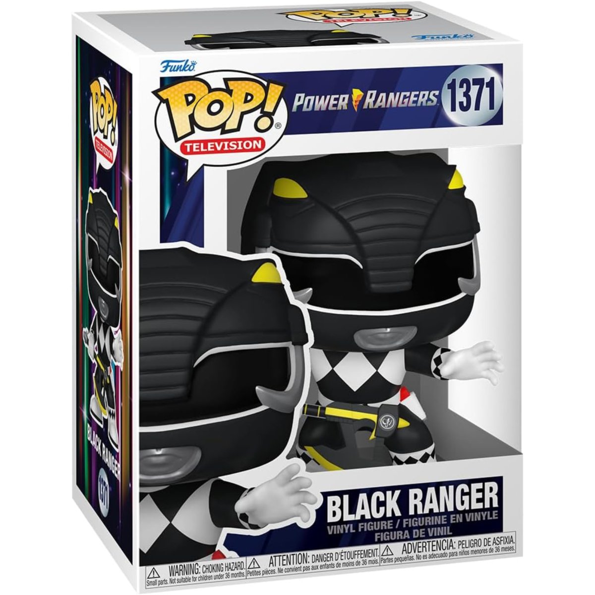 Power Rangers - Black Ranger #1371 - Funko Pop! Vinyl Television - Persona Toys