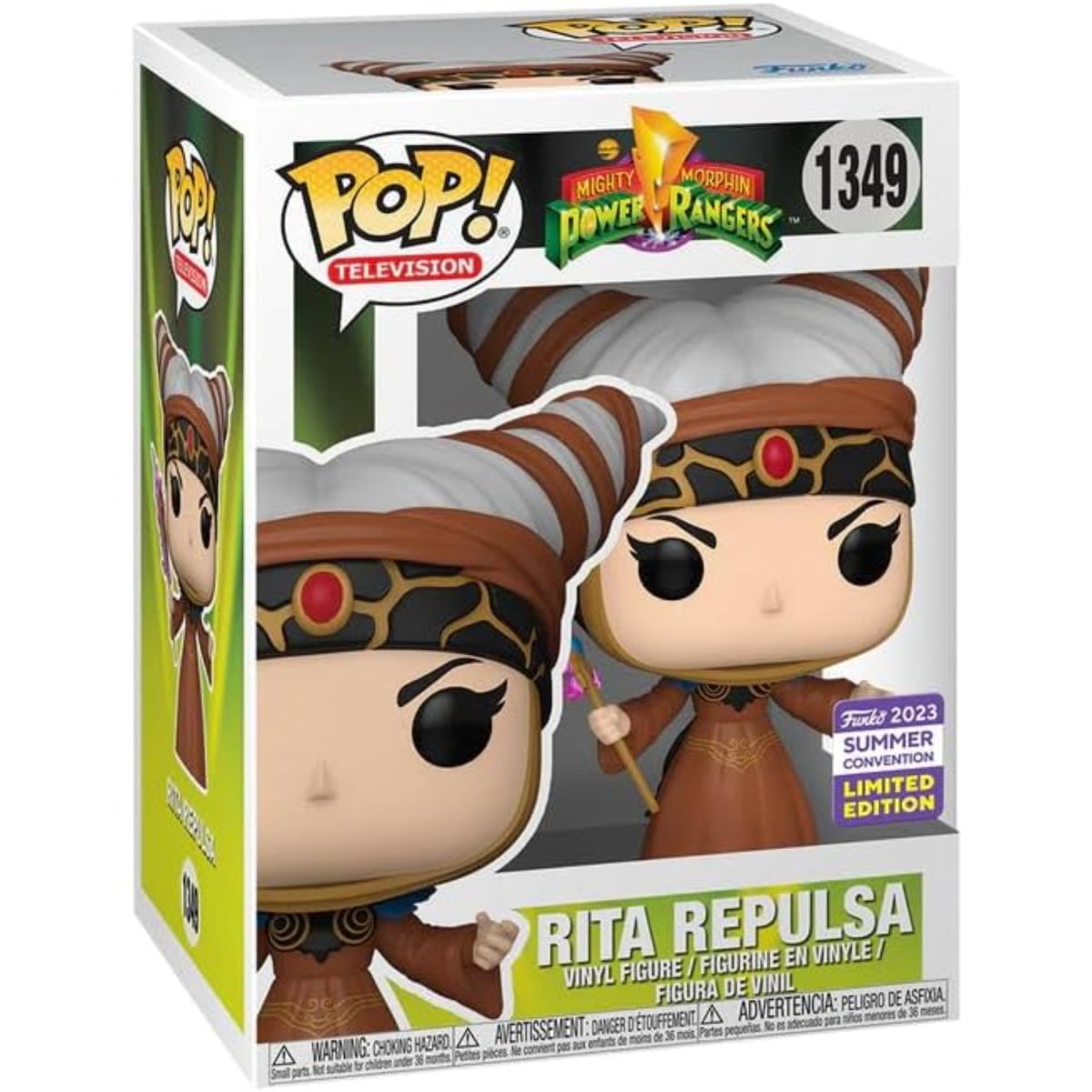 Power Rangers - Rita Repulsa (2023 Summer Convention Limited Edition) #1349 - Funko Pop! Vinyl Television - Persona Toys