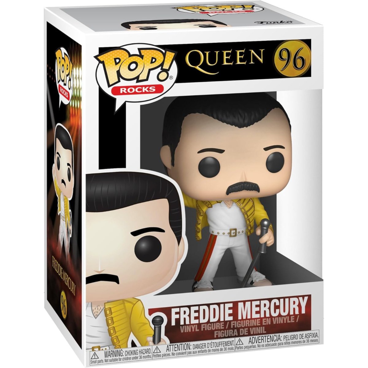 Queen - Freddie Mercury [Wembley 1986] #96 - Funko Pop! Vinyl Rocks - Persona Toys