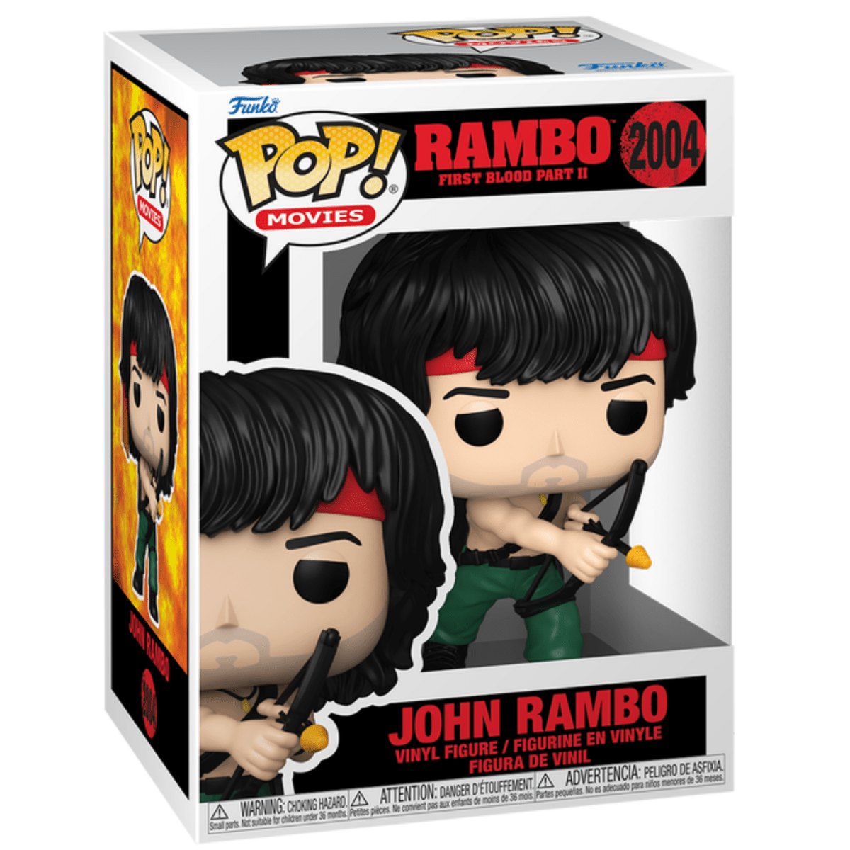 Rambo First Blood Part II - John Rambo with Bow 2004 - Funko Pop! Vinyl Movies - Persona Toys
