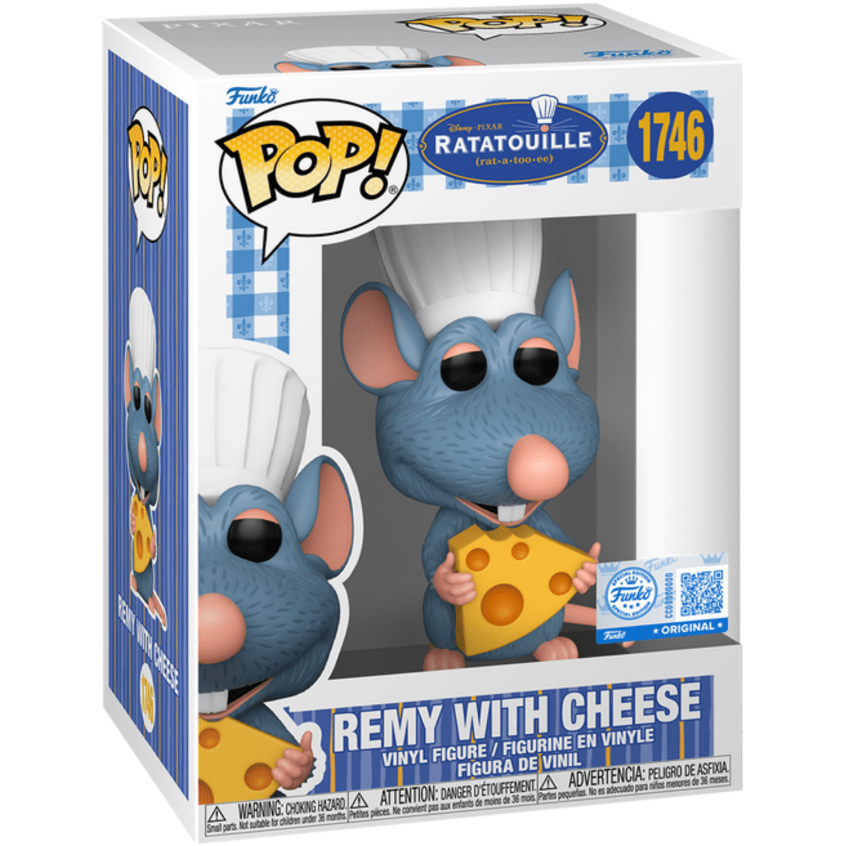 Ratatouille - Remy with Cheese (Special Edition) 1746 - Funko Pop! Vinyl Disney - Persona Toys