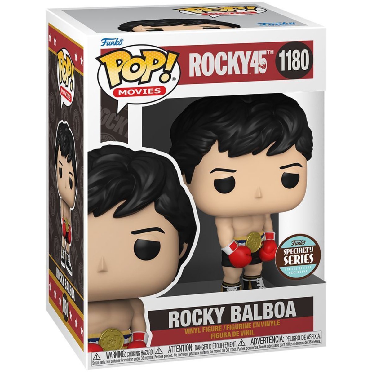 Rocky - Rocky Balboa [w/ Belt] (Specialty Series) #1180 - Funko Pop! Vinyl Movies - Persona Toys