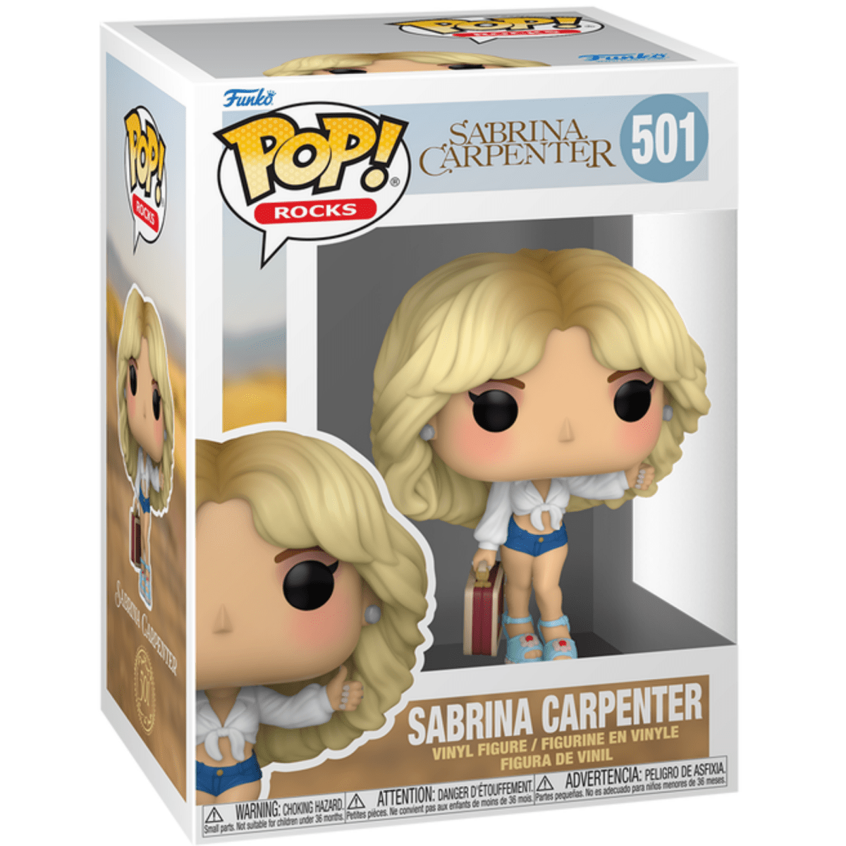 Sabrina Carpenter - Sabrina Carpenter [Manchild] 501 - Funko Pop! Vinyl Rocks - Persona Toys