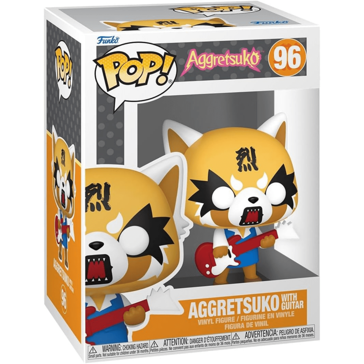 Sanrio - Aggretsuko with Guitar #96 - Funko Pop! Vinyl Anime - Persona Toys