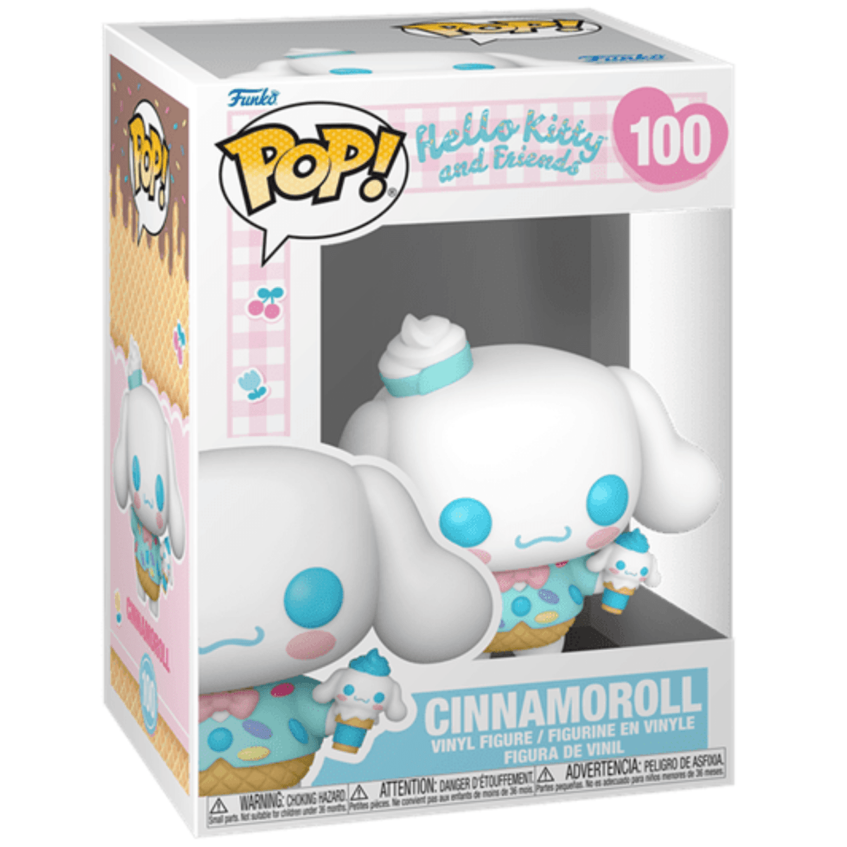 Sanrio - Hello Kitty and Friends - Cinnamoroll [Ice cream] 100 - Funko Pop! Vinyl Anime - Persona Toys