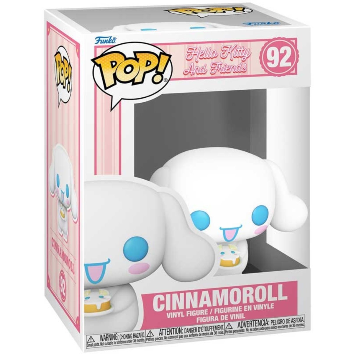 Sanrio - Hello Kitty and Friends - Cinnamoroll [w/ Cake] #92 - Funko Pop! Vinyl Anime - Persona Toys