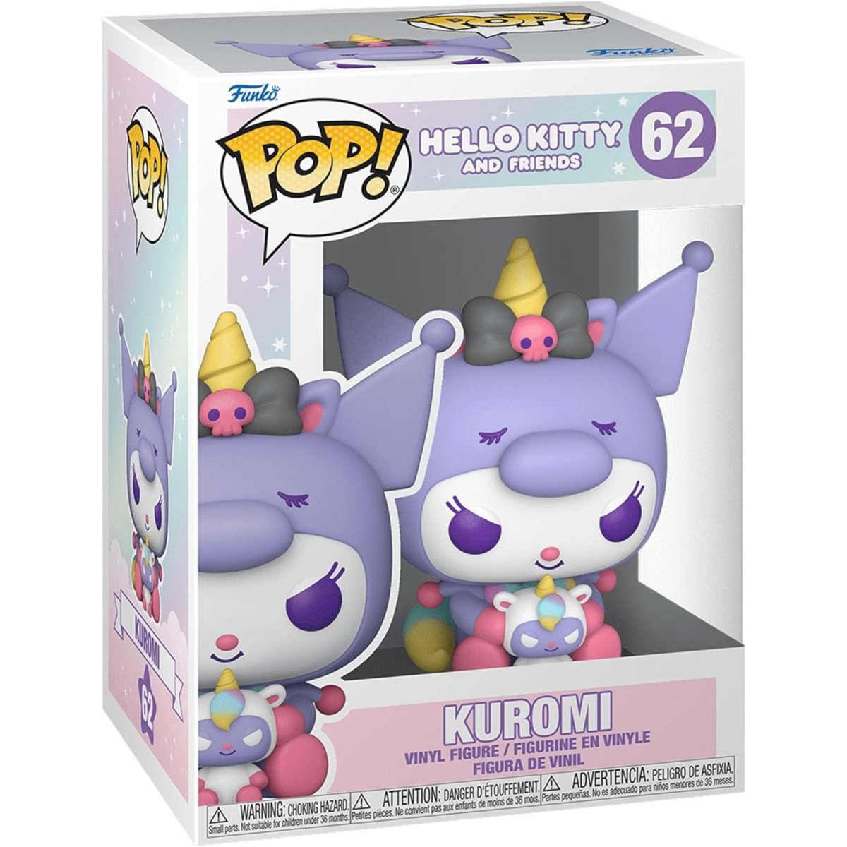 Sanrio - Hello Kitty and Friends - Kuromi [Unicorn Party] #62 - Funko Pop! Vinyl Anime - Persona Toys