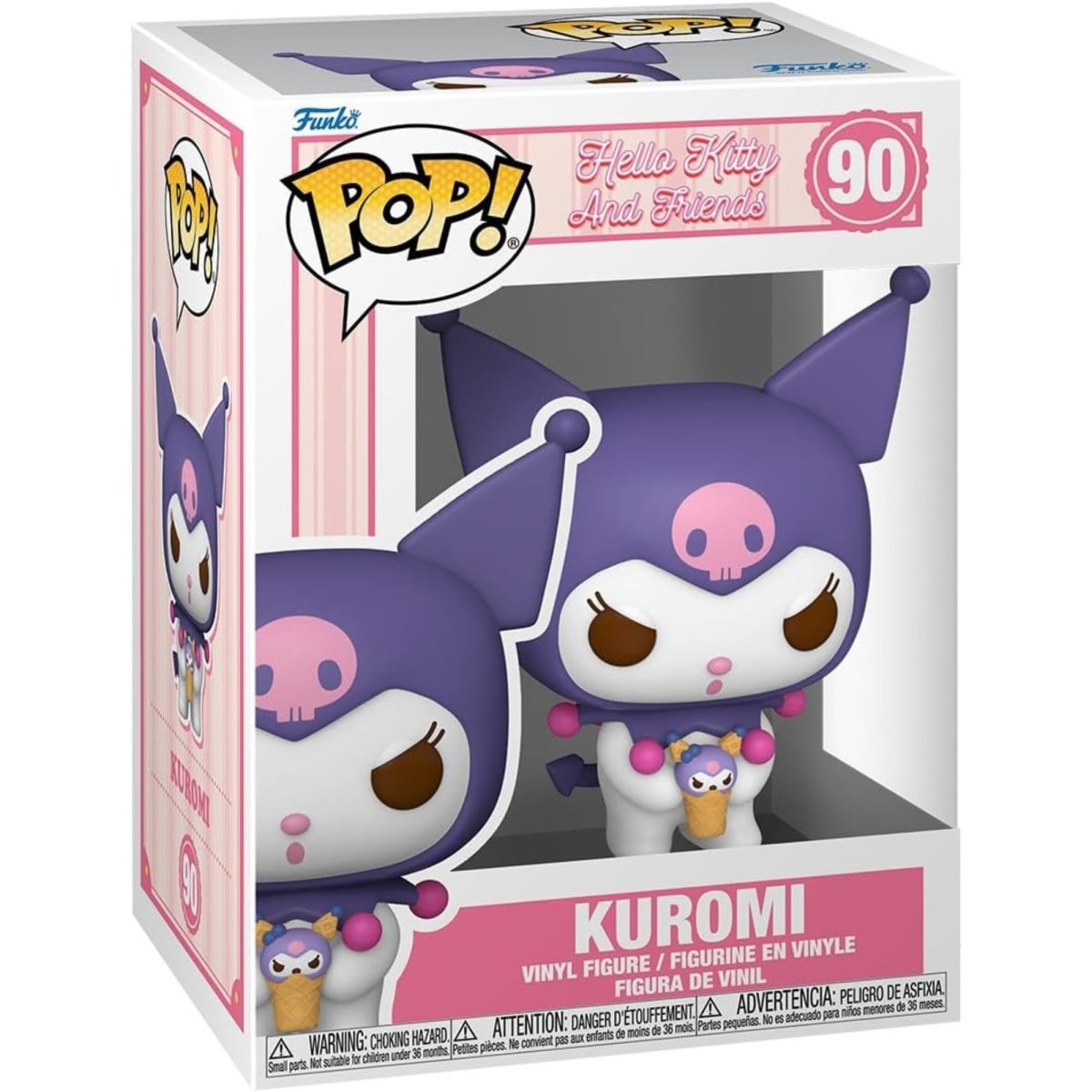 Sanrio - Hello Kitty and Friends - Kuromi [w/ Ice Cream] #90 - Funko Pop! Vinyl Anime - Persona Toys