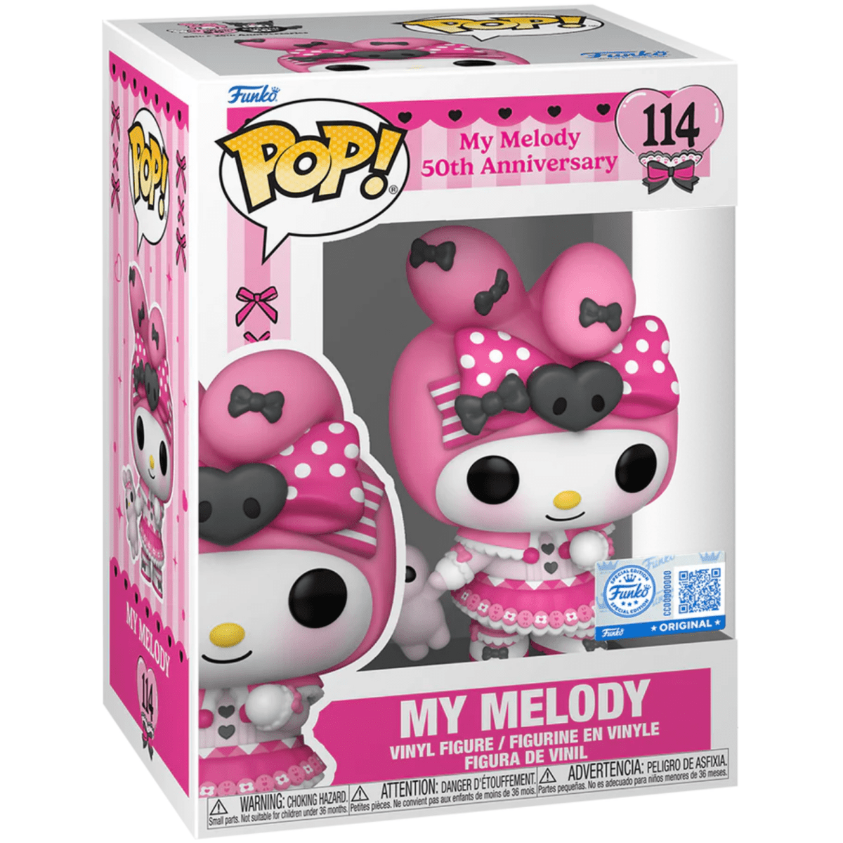 Sanrio - My Melody (with Pipi Toy) (Special Edition) 114 - Funko Pop! Vinyl Anime - Persona Toys