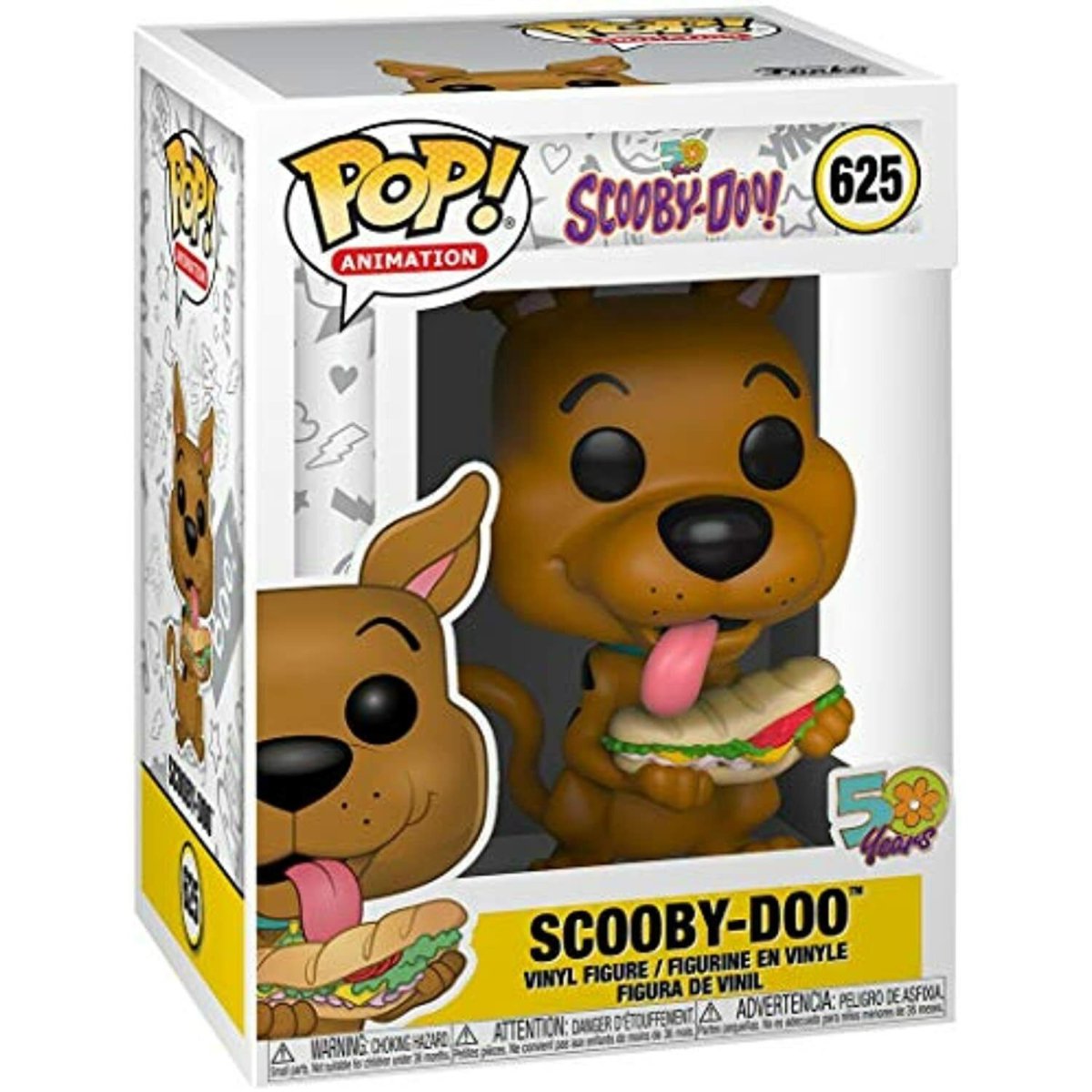 Scooby - Doo - Scooby - Doo [w/ Sandwich] #625 - Funko Pop! Vinyl Animation - Persona Toys