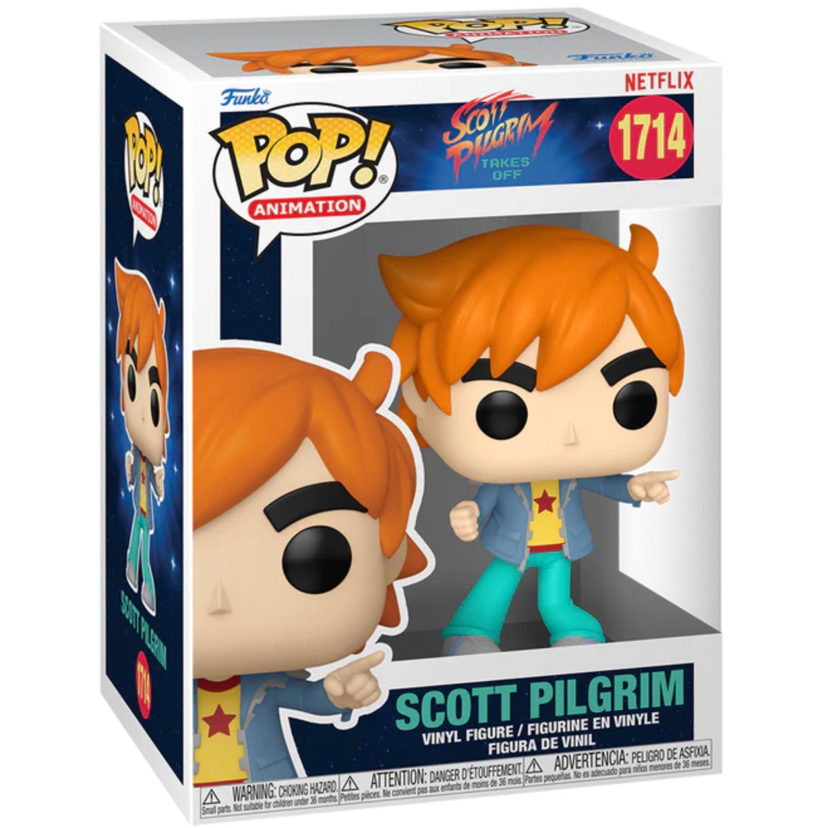 Scott Pilgrim Takes Off - Scott Pilgrim #1714 - Funko Pop! Vinyl Animation - Persona Toys