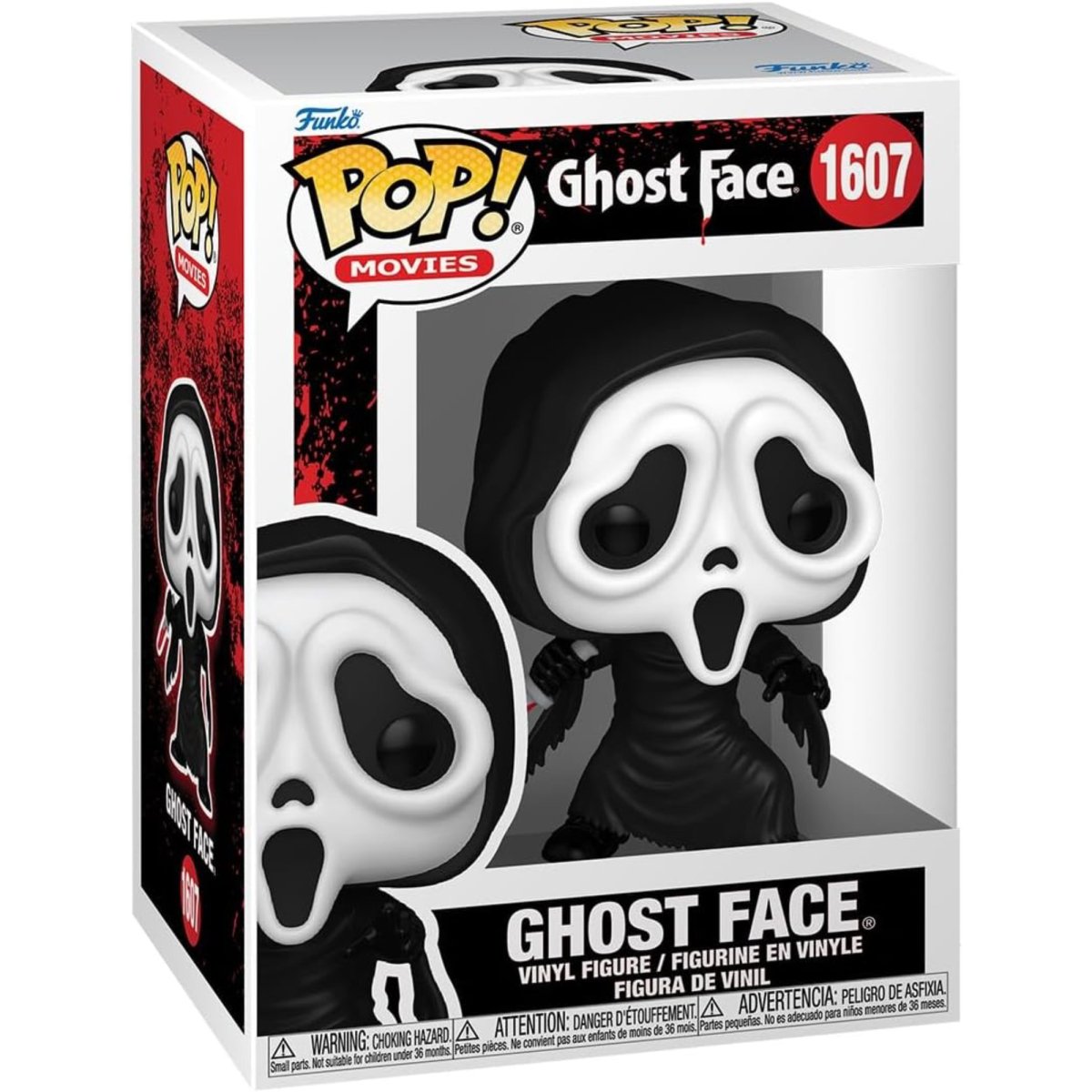 Scream - Ghost Face Ghostface #1607 - Funko Pop! Vinyl Movies - Persona Toys