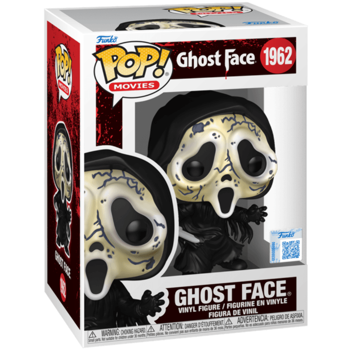 Scream - Ghost Face Ghostface [Distressed Mask] (Special Edition) 1962 - Funko Pop! Vinyl Movies - Persona Toys