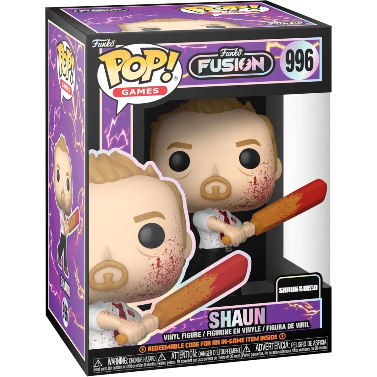 Shaun of the Dead - Shaun [Funko Fusion] #996 - Funko Pop! Vinyl Movies - Persona Toys