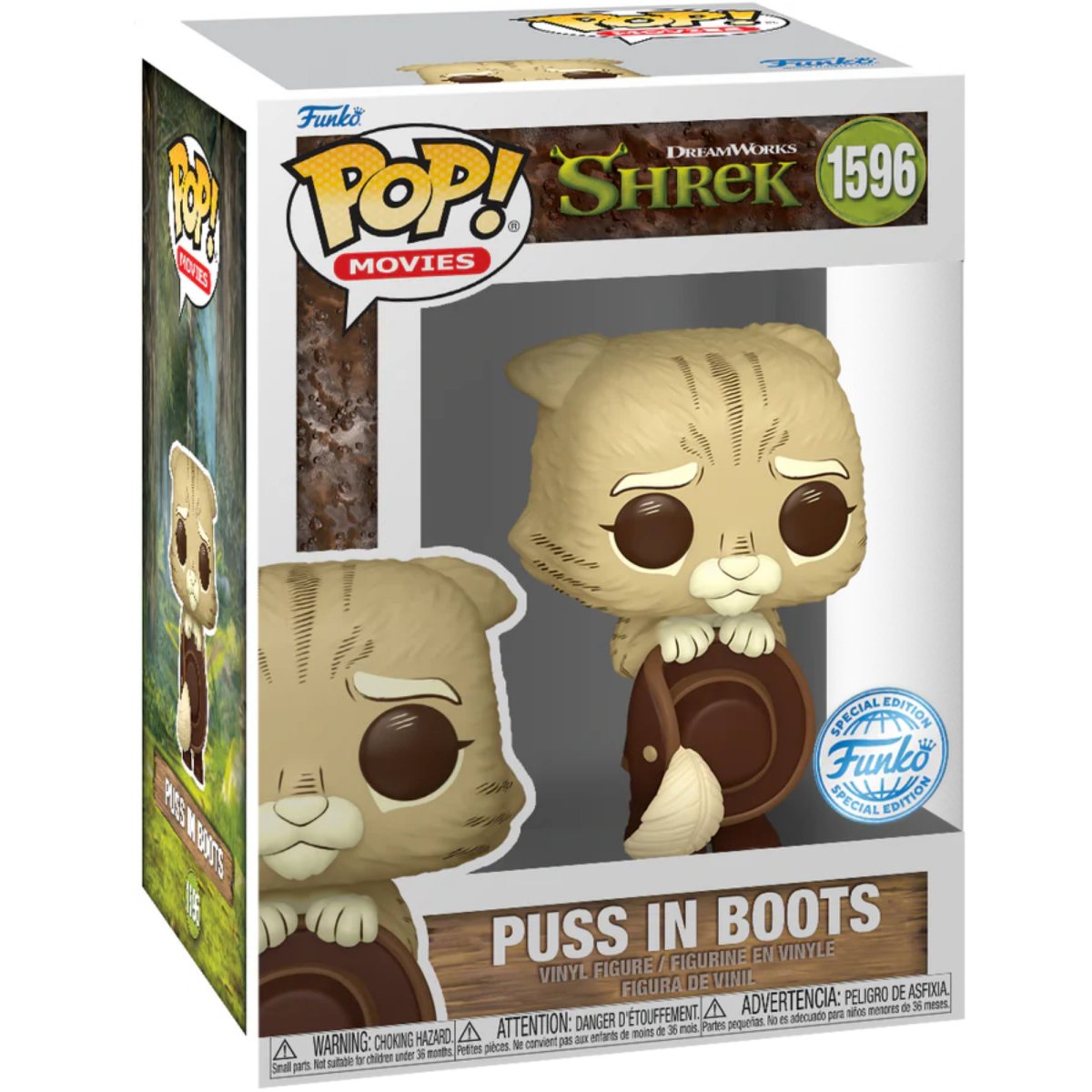 Shrek - Puss in Boots [Retro] (Special Edition) #1596 - Funko Pop! Vinyl Movies - Persona Toys