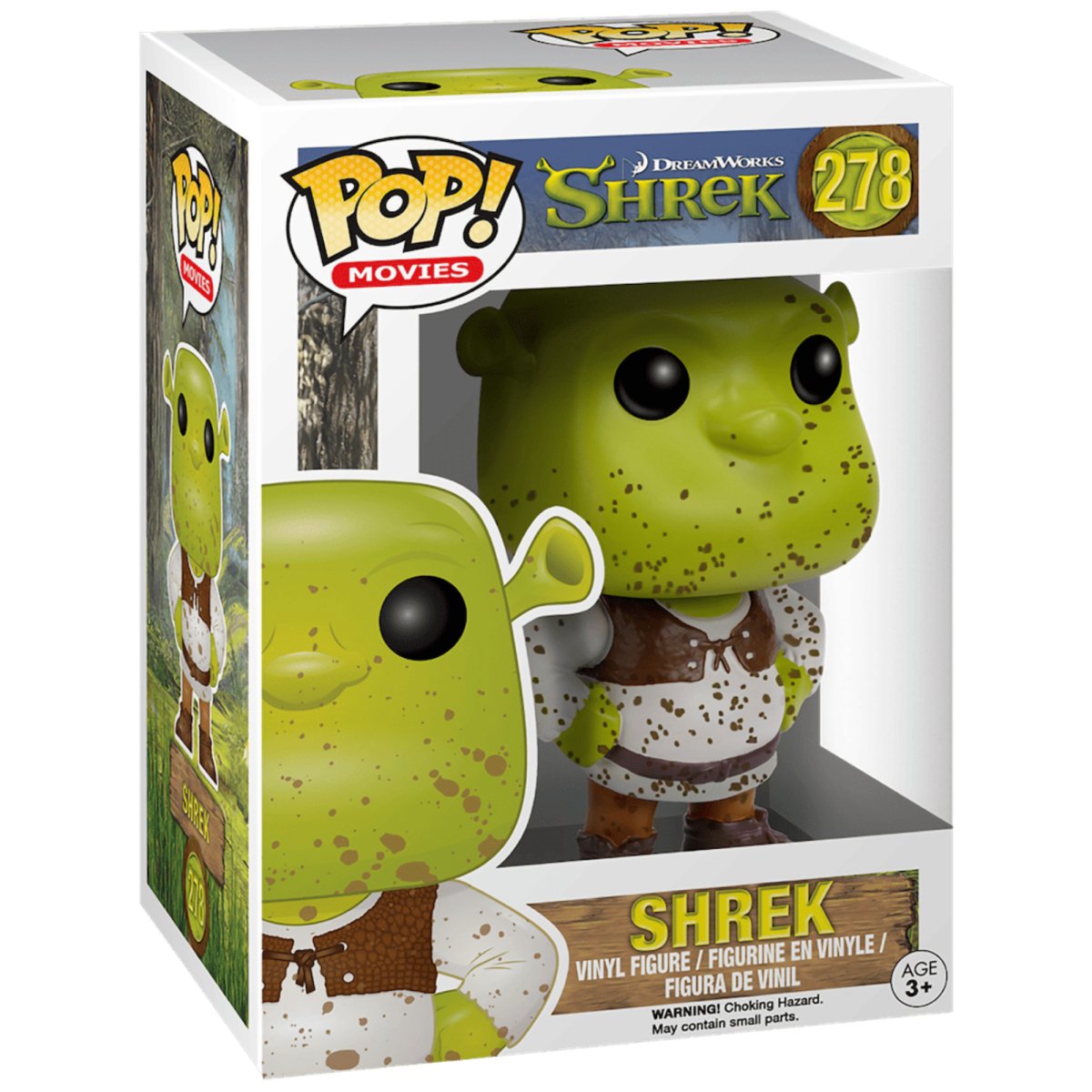 Shrek - Shrek (Mud Splatter) #278 - Funko Pop! Vinyl Movies - Persona Toys