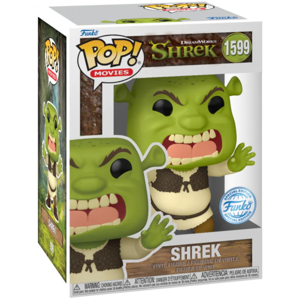 Shrek - Shrek (Special Edition) #1599 - Funko Pop! Vinyl Movies - Persona Toys