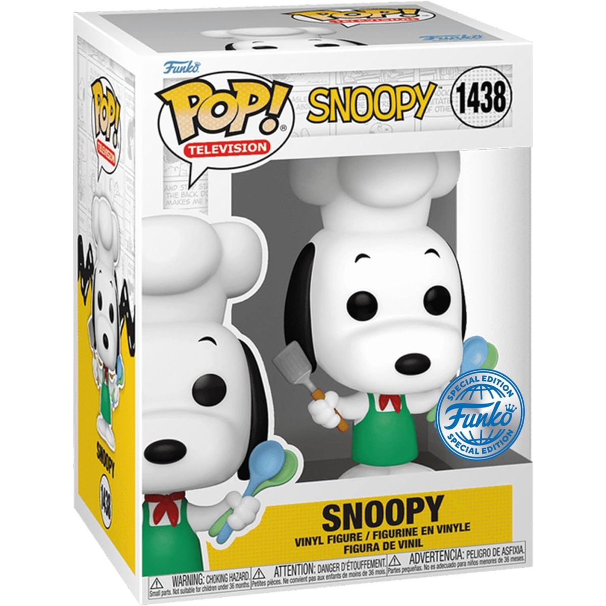 Snoopy - Snoopy [Chef] (Special Edition) #1438 - Funko Pop! Vinyl Animation - Persona Toys