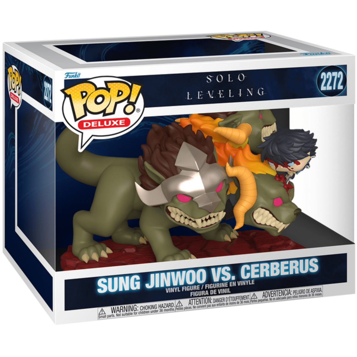 Solo Leveling - 6" Sung Jinwoo vs. Cerberus 2272 - Funko Pop! Vinyl Anime - Persona Toys
