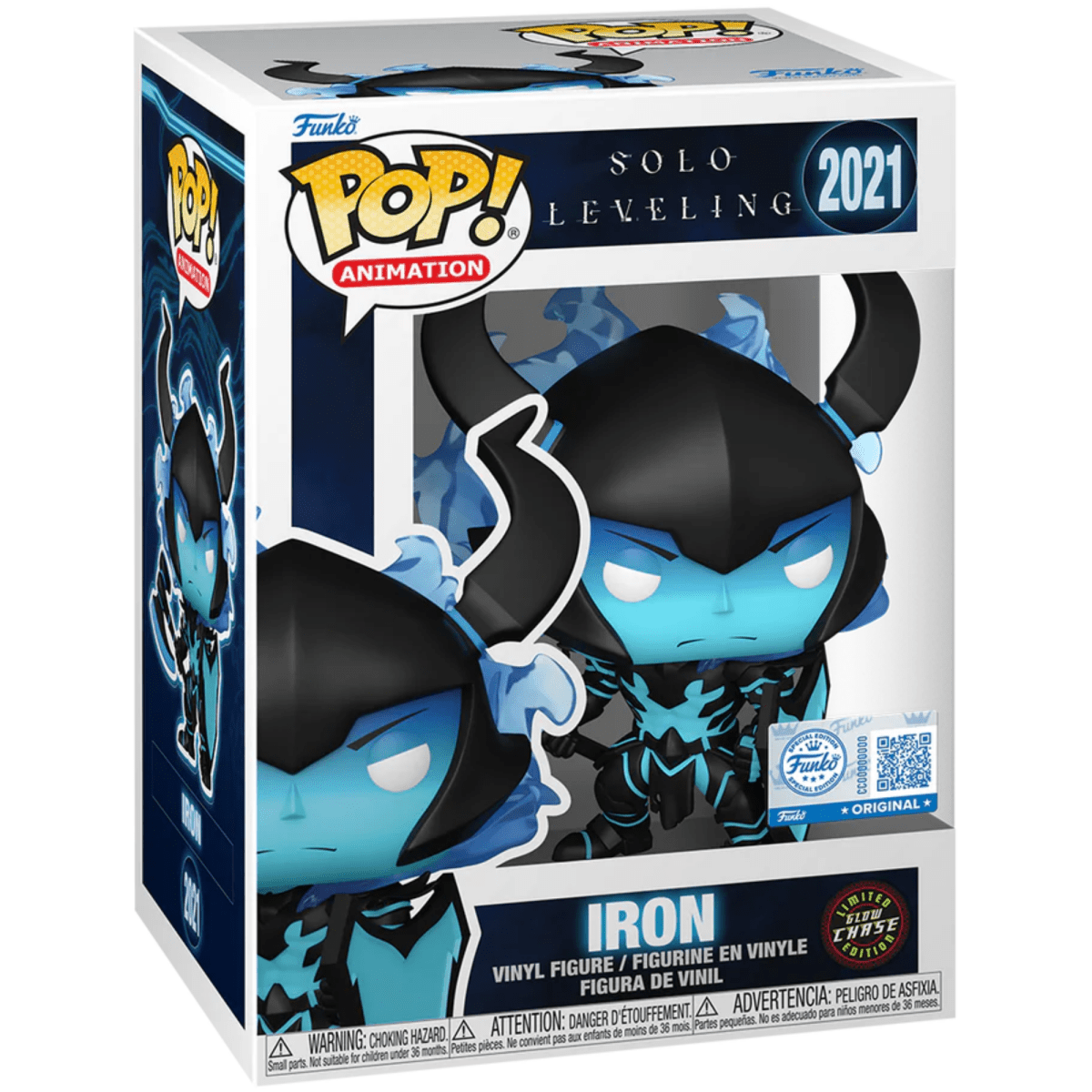 Solo Leveling - Iron (Glow Chase) (Special Edition) 2021 - Funko Pop! Vinyl Anime - Persona Toys