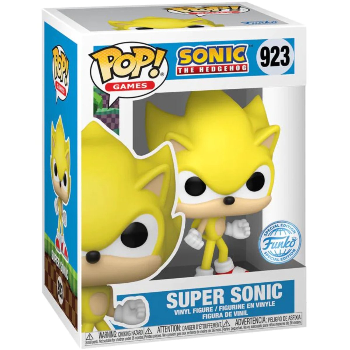 Sonic the Hedgehog - Super Sonic (Special Edition) #923 - Funko Pop! Vinyl Games - Persona Toys